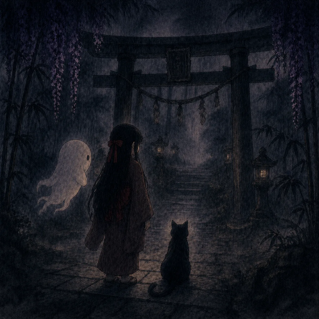 山と集落