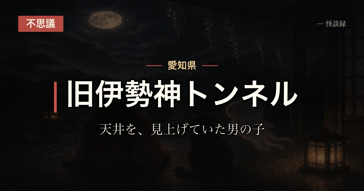 旧伊勢神トンネル、3度目の話